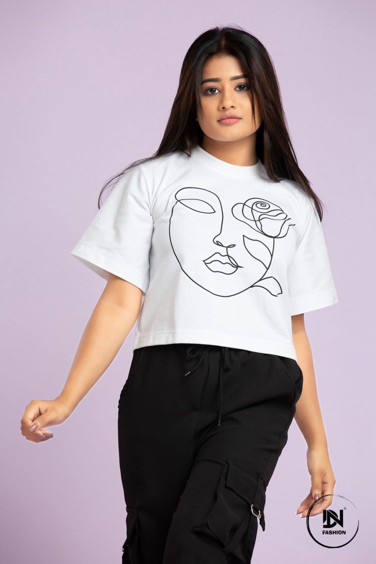 Look Back Crop T