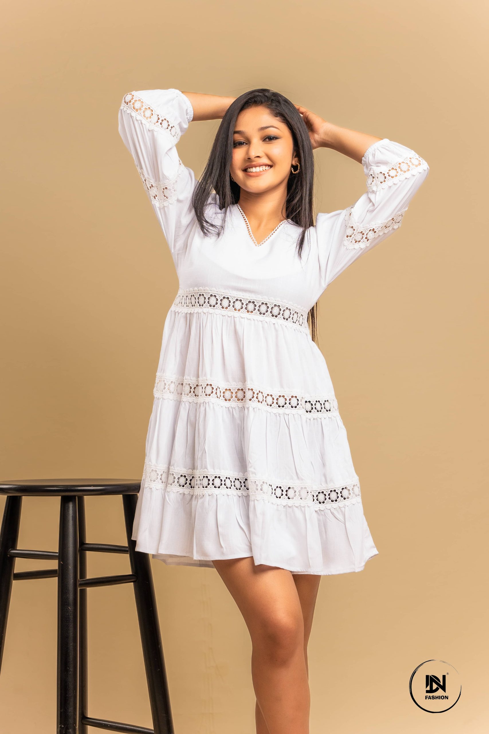 Nira Lace Frock - Image 8