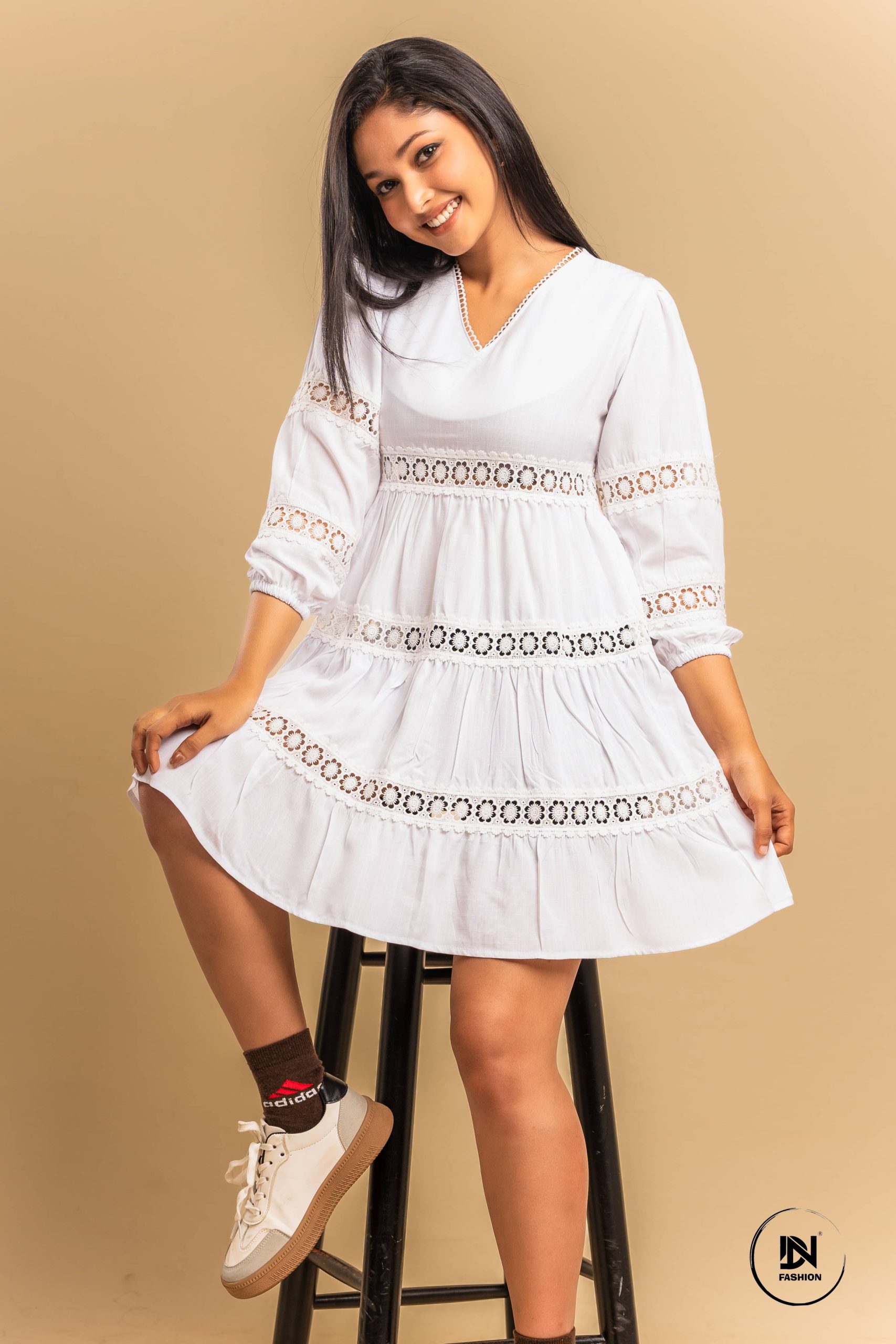 Nira Lace Frock - Image 9